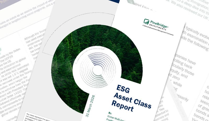 Global Multi-Asset ESG Report: 2H25